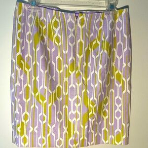 Lavender and Green Dress by Etcetra! - Size 2